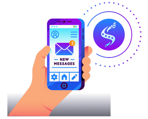 Mobile device graphic